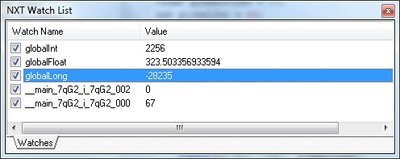 watch3.jpg (35.9 KiB) Viewed 17171 times variables watches in the new NXT Watch List tool