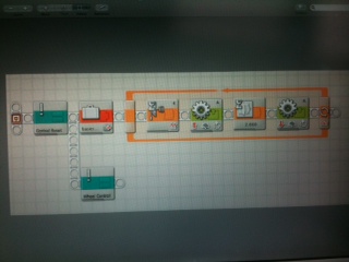 This is the main program. Basespeed defines an aerage speed for the drive motors (NXT motors)